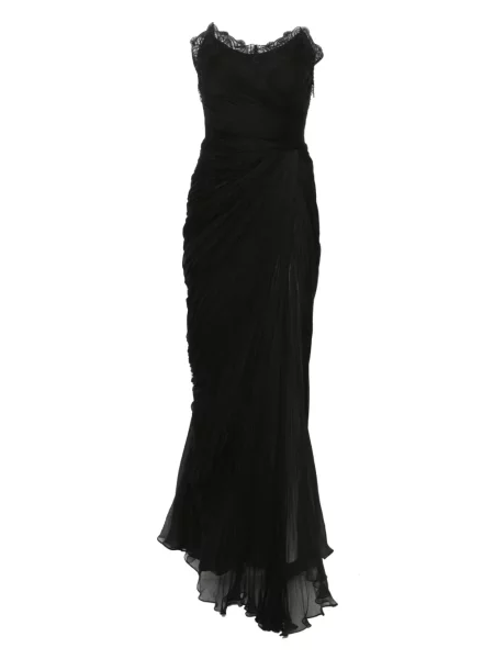 Rochie maxi Iris Serban de costum negru