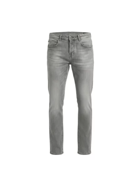 Zwężane dżinsy Goldgarn Denim zwężany szary