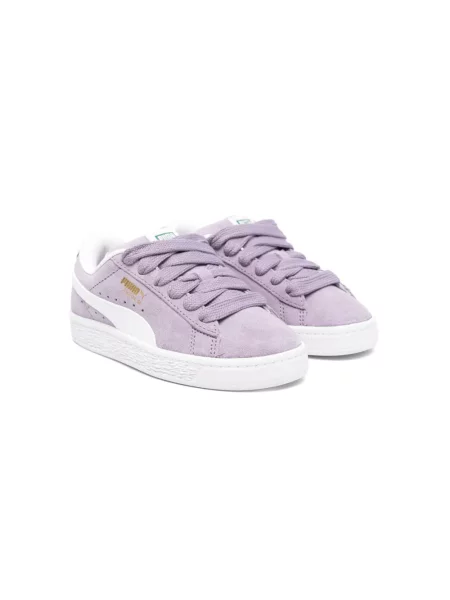 Sneakersy dziecięce Puma Suede fioletowe