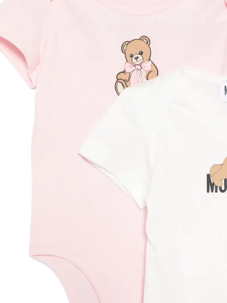 Body dziecięcy Moschino różowy