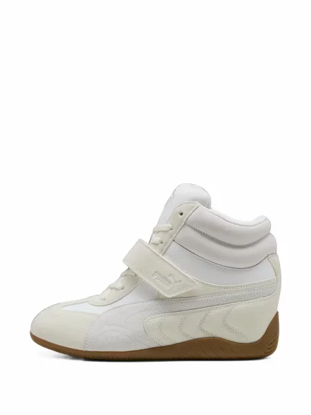 Sneakerși Puma Suede cu pană alb