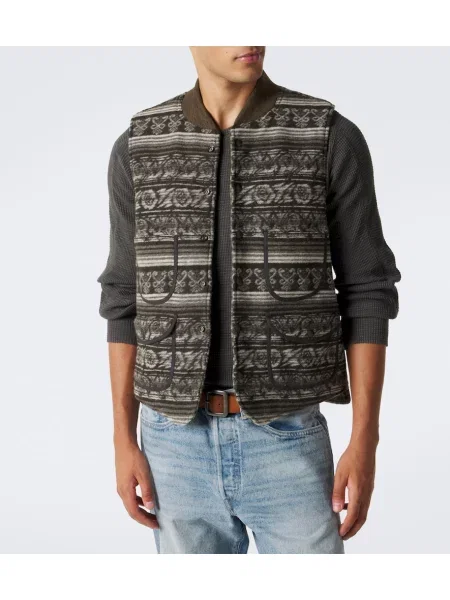 Reversibil vestă Rrl din jacard