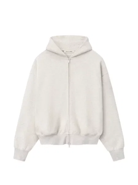 Hanorac cu glugă Fear Of God Essentials clasic gri