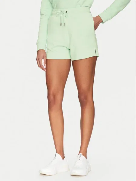 Guess Jeans Pantaloni scurți sport verde