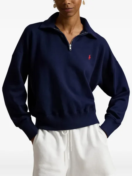 Ριγέ δερμάτινος κάλτσες Polo Ralph Lauren με κορδόνι μαύρο