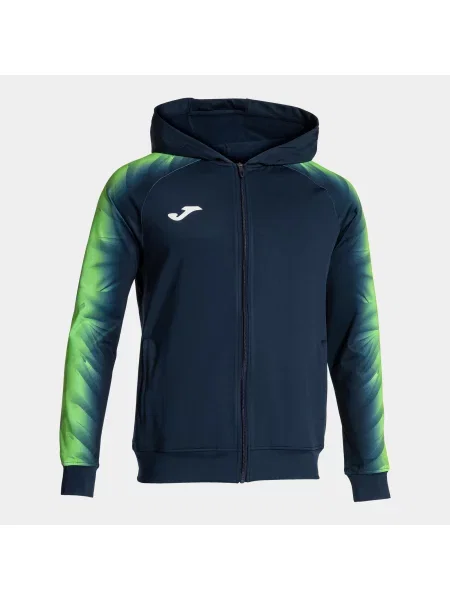 Bluza dresowa z kapturem Joma Elite XI niebieska