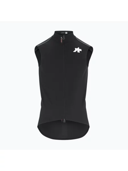 ASSOS Equipe RS Пролет Есен Жилетка Тарга жилетка за велосипед черна