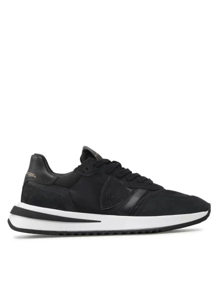 Buty do biegania Philippe Model zamszowe do biegania czarne