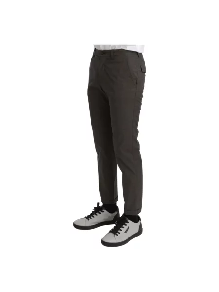 Spodnie Dolce And Gabbana casual brązowe
