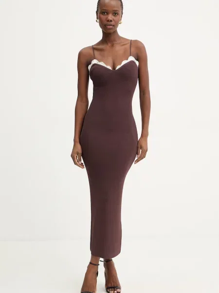 Marella sukienka LECCIO brązowa