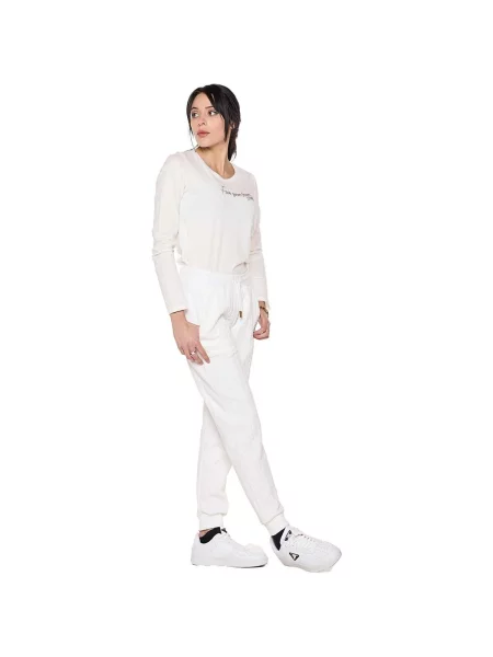 Pantaloni sport Leone 1947 alb