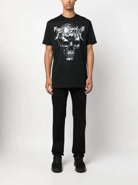 Marškinėliai Philipp Plein juoda