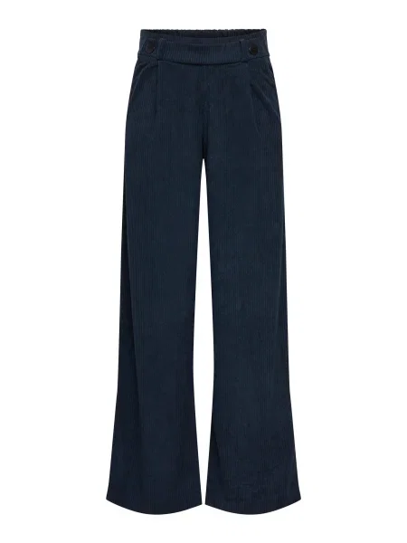 JDY Pantaloni cutați JDYGEGGO marin albastru