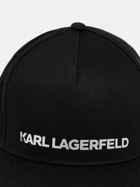 Bejzbolska kapa Karl Lagerfeld črna