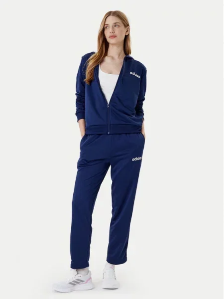 Adidas Dres Essentials Linear Granatowy