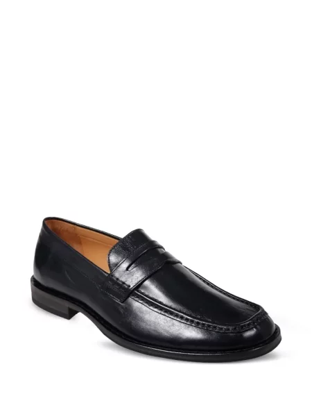 Kožne loaferice Our Legacy crna