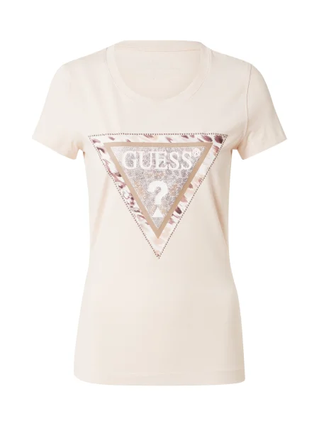 Tricou Guess scurt alb
