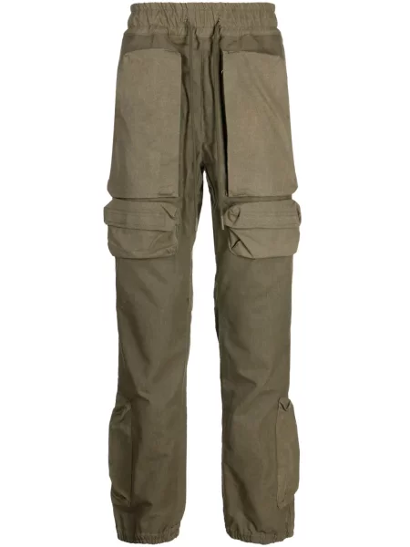 Cargo kalhoty Readymade s výšivkou zelené