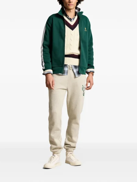 Curea Polo Ralph Lauren tricotate cu autograf cu șireturi albastru