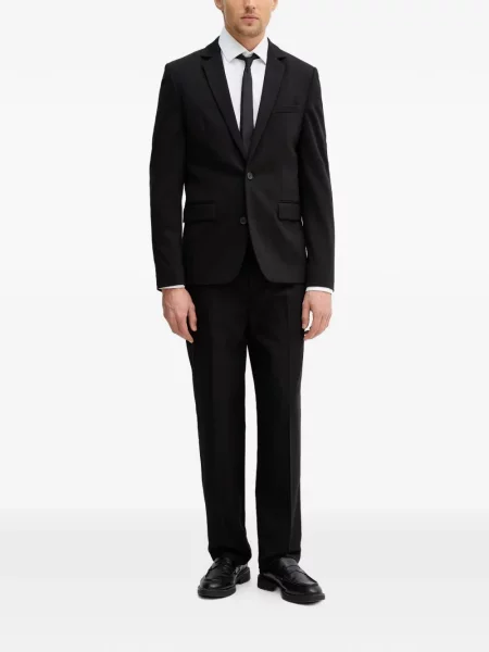 Costum Lindbergh cu rever negru