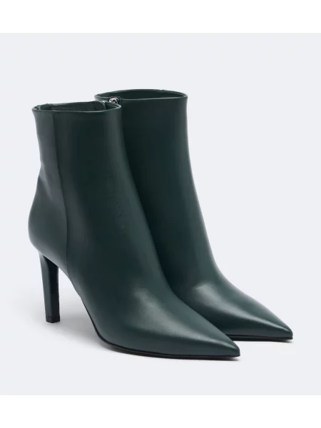 Cizme scurte Jimmy Choo din piele verde