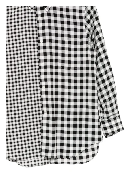 Koszula Comme Des Garcons w kratkę czarna
