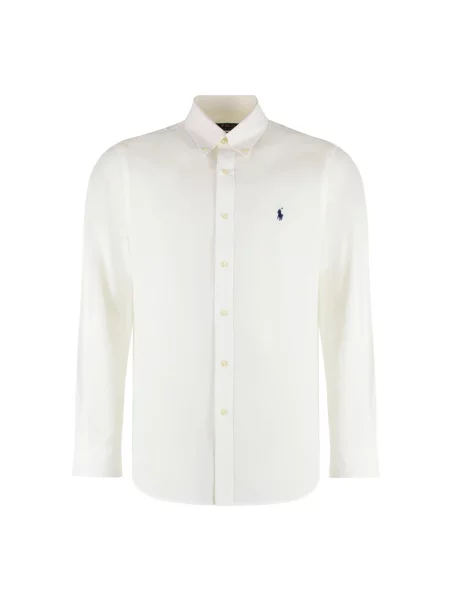 Koszula Polo Ralph Lauren popelinowa biała
