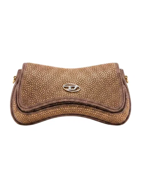 Torebka crossbody Diesel brązowa