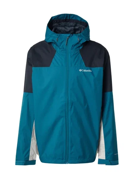 COLUMBIA Geacă outdoor Inner Limits™ III verde petrol / negru / murdar alb