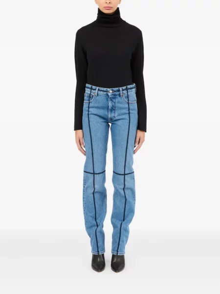 Blugi Mm6 Maison Margiela albastru