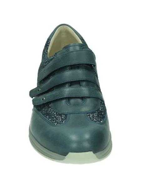 Sneakersy Durea zamszowe niebieskie