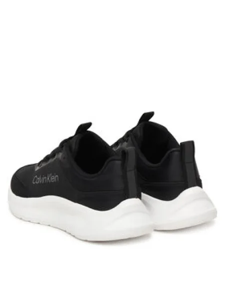 Calvin Klein Sneakersy Light Eva Runner Nyl-Sue čierna