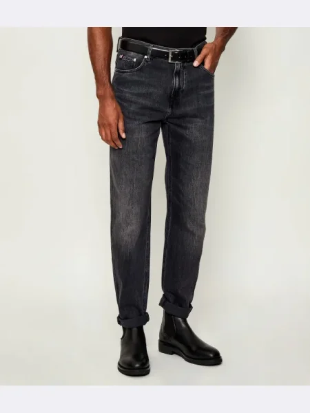 Tommy Hilfiger Blugi HARLEM | Relaxed fit negru