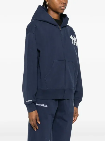 Hoodie Sporty & Rich μπλε