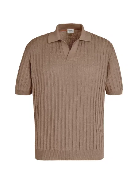 Scurt tricou polo Tod's maro