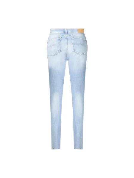 Skinny jeansy skinny Tommy Jeans niebieskie