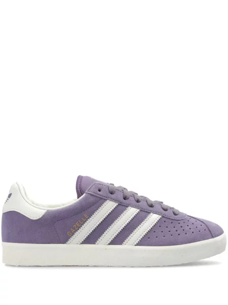 Sneakerși Adidas Gazelle cu dungi violet