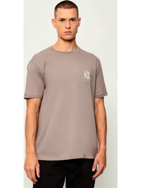 Armani Exchange Tricou | regular fit bej