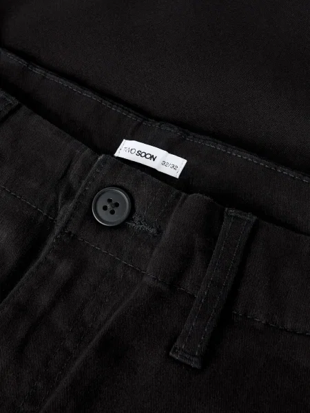 TWO SOON Pantaloni negru