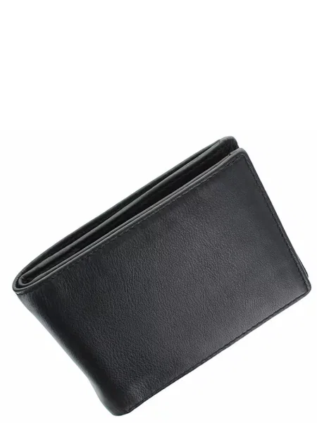 Кожаный кошелек Visconti черный
