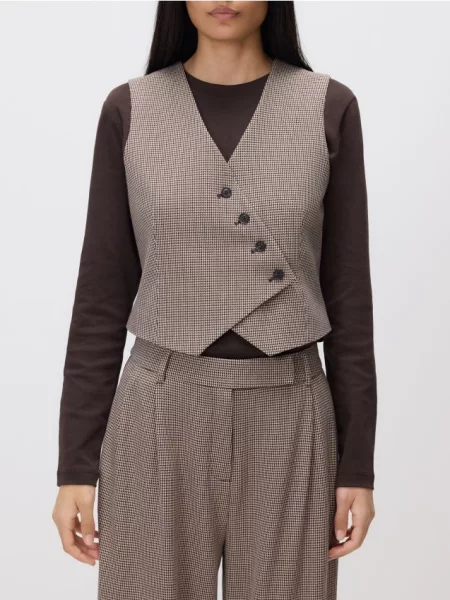 Reserved Асиметричний жилет для костюма різнобарвний 