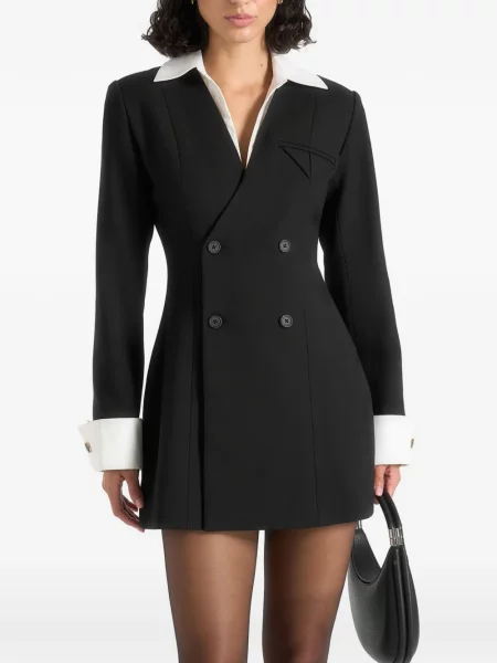 Rochie tip cămașă Manière De Voir negru