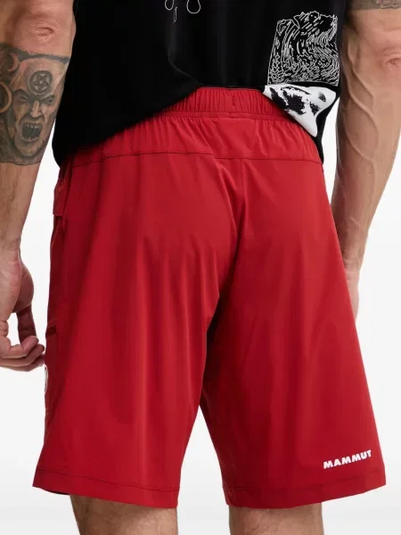 Pantaloni scurți Mammut roșu