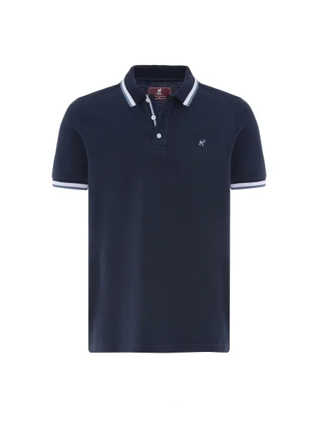 Williot Póló Javeir kék / tengerészkék fehér