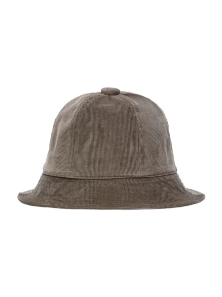 Welurowy kapelusz Kangol casual beżowy