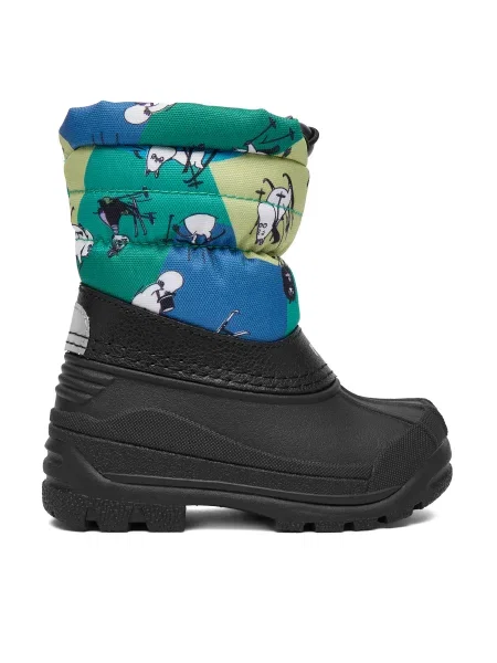 Detské snehule Reima Moomin Nefar enchanted green zelená