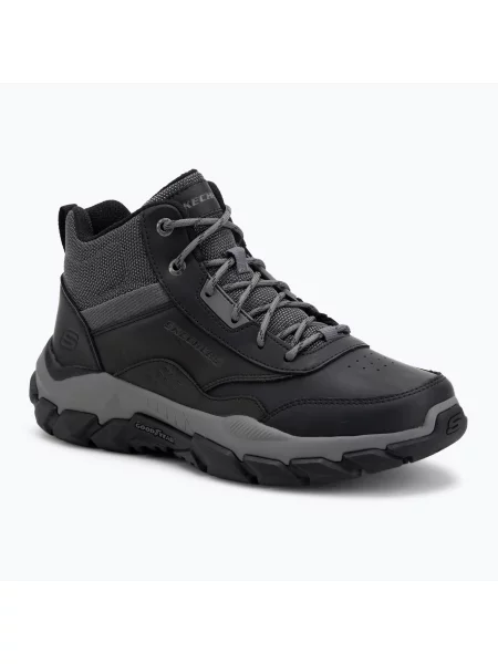 Încălțăminte pentru bărbați SKECHERS Santoro Hopkins black negru