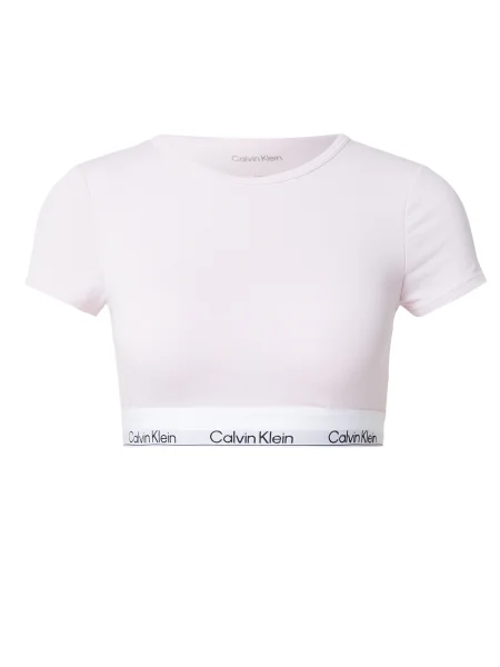 Calvin Klein Underwear Tricou deschis / negru / alb roz