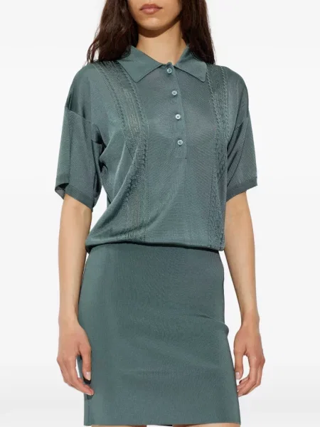 Rochie mini Versace tricotate verde