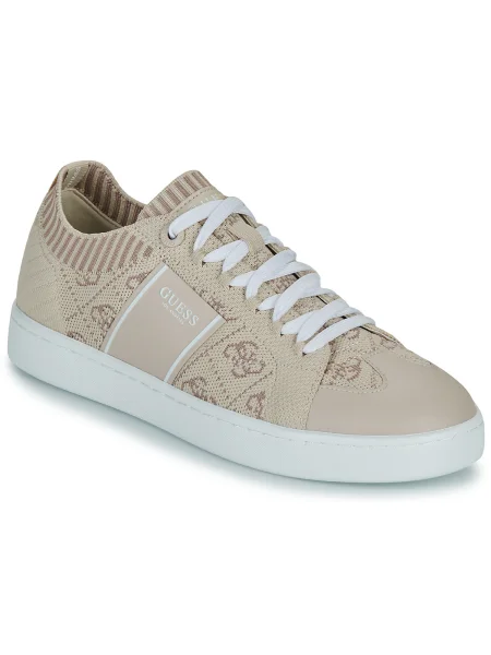 Sneakerși Guess bej